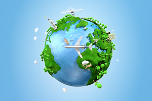 3D Globe Earth