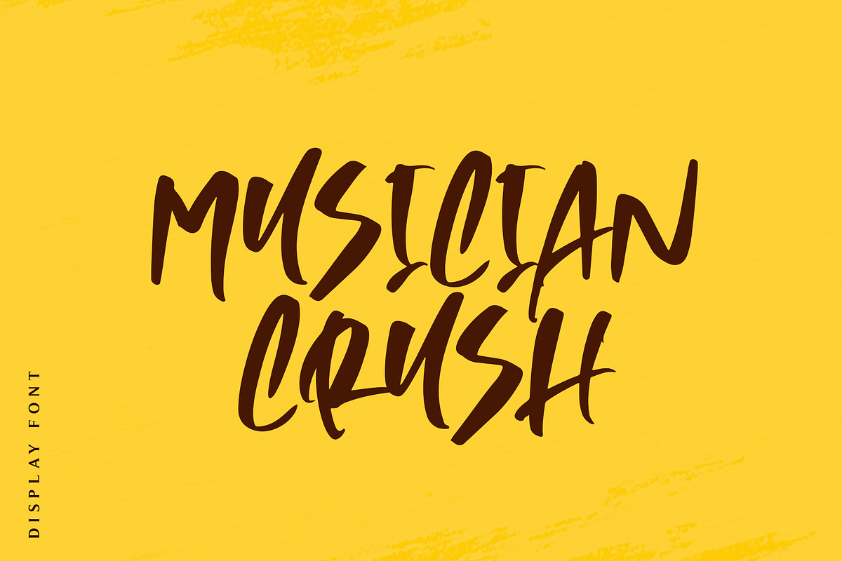 Musician Crush - Vibrant Font