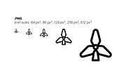 50 Climate And Sustainability Icons, an Outline Icon by Side Project (Thumbnail 4 of 7)