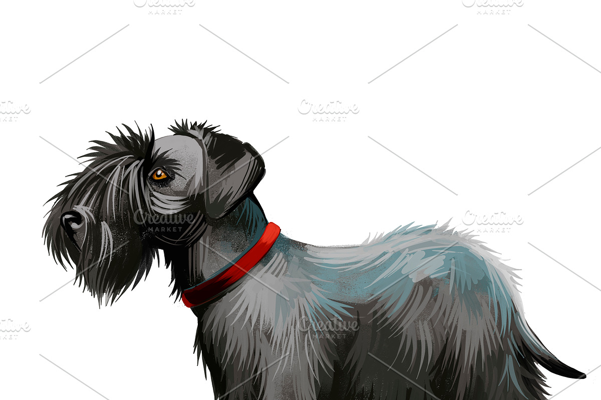 Puppies Dog Breeds Big Bundle 135Pcs, an Animal Illustration by Dneprstock (Photo 6 of 68)