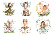 Boho Woodland Fairy Sublimation png, an Illustration by CreationArt (Thumbnail 2 of 5)