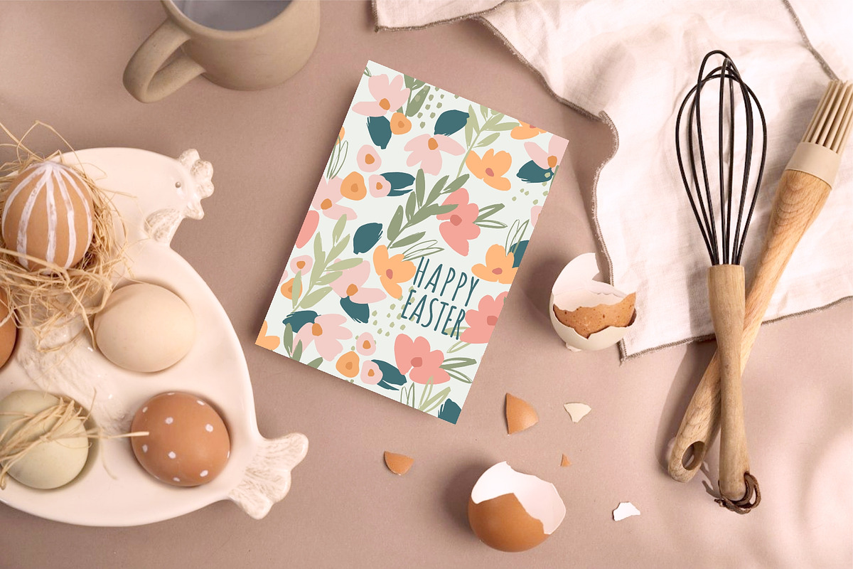Happy Easter! Cute vector collection, a Seasonal Illustration by Nadia Grapes (Photo 4 of 10)