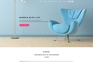 Babsha Responsive Bootstrap 4 Theme