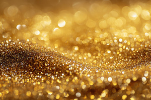Sparkling golden texture, a Photo by Beautiful things