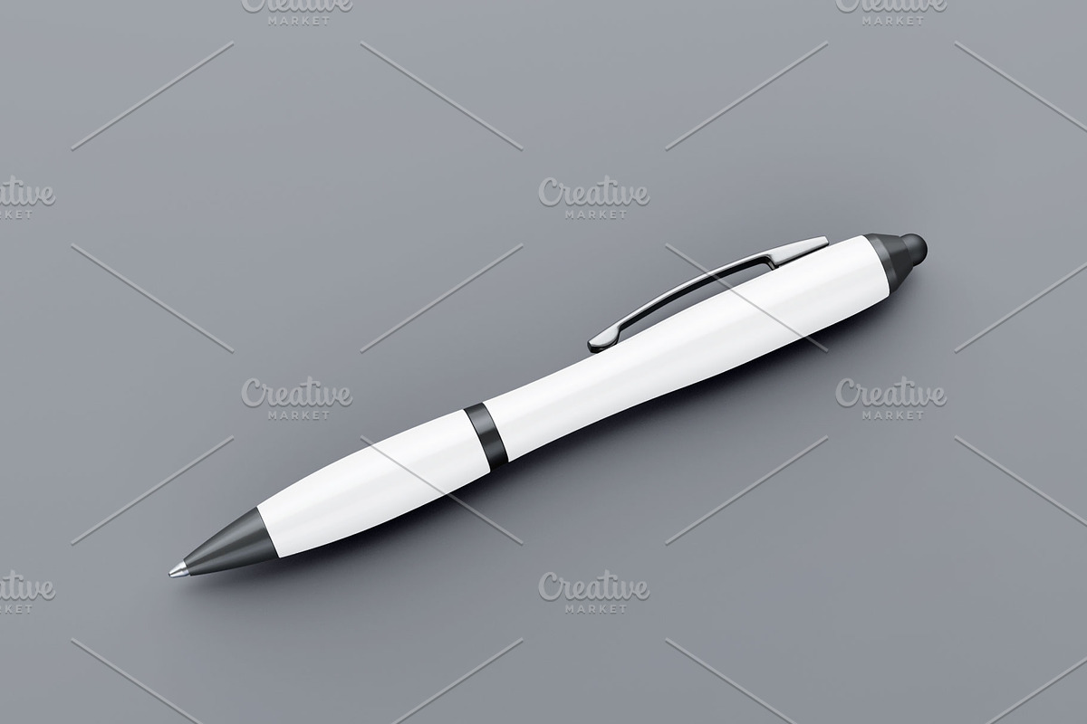 pen mockup with High PSD file, a Pens & Pencil Mockup by MOCKUPSDESIGN (Photo 2 of 3)