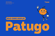 A Display and Bold Sans - Patugo, a Sans Serif Font by Say Studio (Thumbnail 1 of 10)