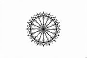 Mandala Pattern Coloring Bundle, a Graphic by Gfx_Store (Thumbnail 10 of 11)