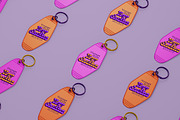 Vintage Style Keychain Mockup, a Product Mockup by McLittle Stock (Thumbnail 4 of 5)