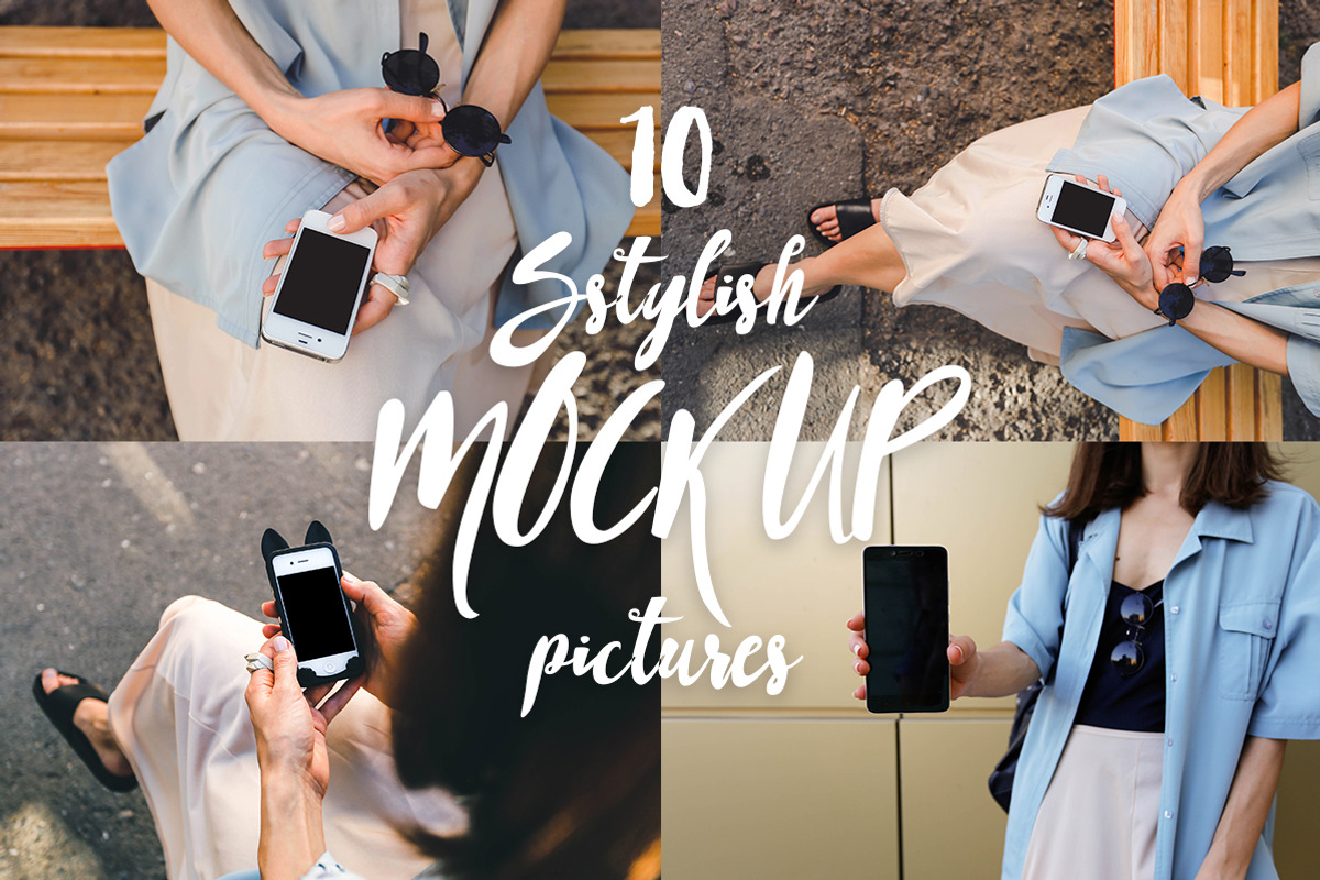 Girl holding iPhone PSD mockup, an iPhone Mockup by tetihalva (Photo 1 of 4)