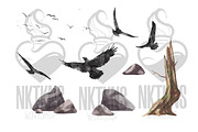 Forest Watercolor Woods Pine Tree, an Illustration by NKTKNS (Thumbnail 5 of 7)