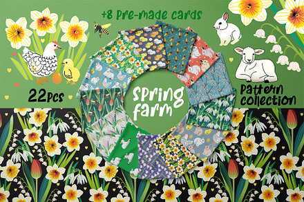 Spring Farm Pattern Collection