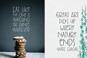 Favorite Font Bundle, 8 fonts, a Script Font by Rachel White Art (Thumbnail 9 of 17)