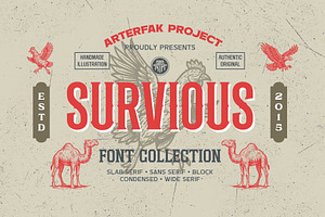 Survious - Font Set