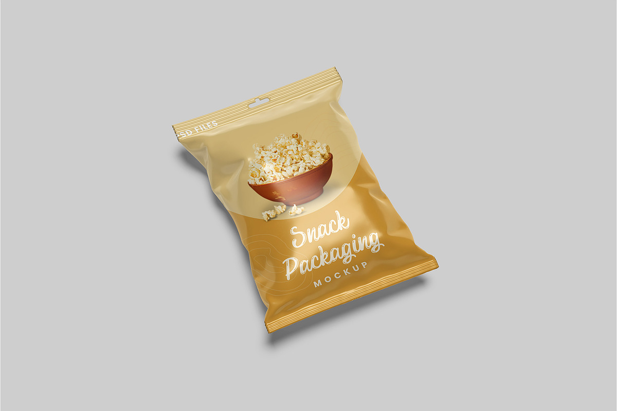 Snack Packaging Mockup, a Packaging Mockup by Graphiculon (Photo 9 of 11)