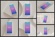 Clay iPhone Mockup Set 2, an iPhone Mockup by Muhazdinata (Thumbnail 1 of 8)