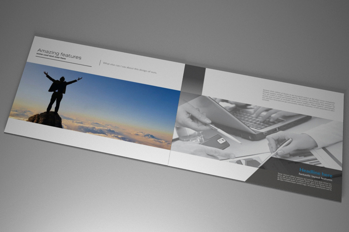Indesign Brochure Landscape Vol 01, a Brochure Template by RudanStudio (Photo 8 of 9)