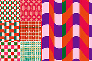 200 Christmas Grid Patterns, a Pattern Graphic by Pattern Whimsy (Thumbnail 3 of 10)