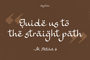 Kafillah | Arabic Style Typeface, a Script Font by Denustudios (Thumbnail 6 of 15)