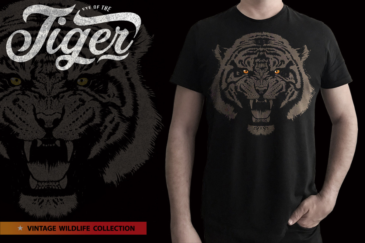 EYE OF THE TIGER-Vector illustration, an Animal Illustration by Artistic & Unique (Photo 4 of 6)