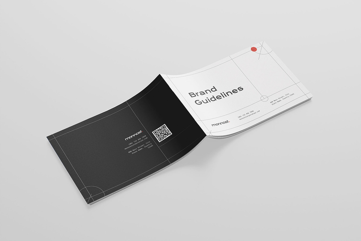 Brand Guidelines Template - Monnost, a Brochure Template by fakhroo (Photo 10 of 11)