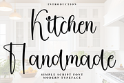 Kitchen Handmade, a Handwritten Font by InermediaSTUDIO (Thumbnail 1 of 9)