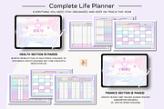 ADHD Purple Pastel Digital Planner, a Stationery Template by Tas Creative Studio (Thumbnail 7 of 9)
