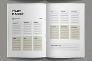 Planner Template Layout, a Stationery Template by ContestDesign (Thumbnail 7 of 7)