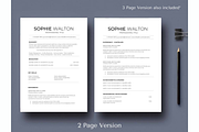 ATS friendly resume template, a Resume Template by Climbwithelevator (Thumbnail 3 of 10)