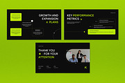 Black Company Profile Google Slide, a Presentation Template by graphicook (Thumbnail 5 of 5)