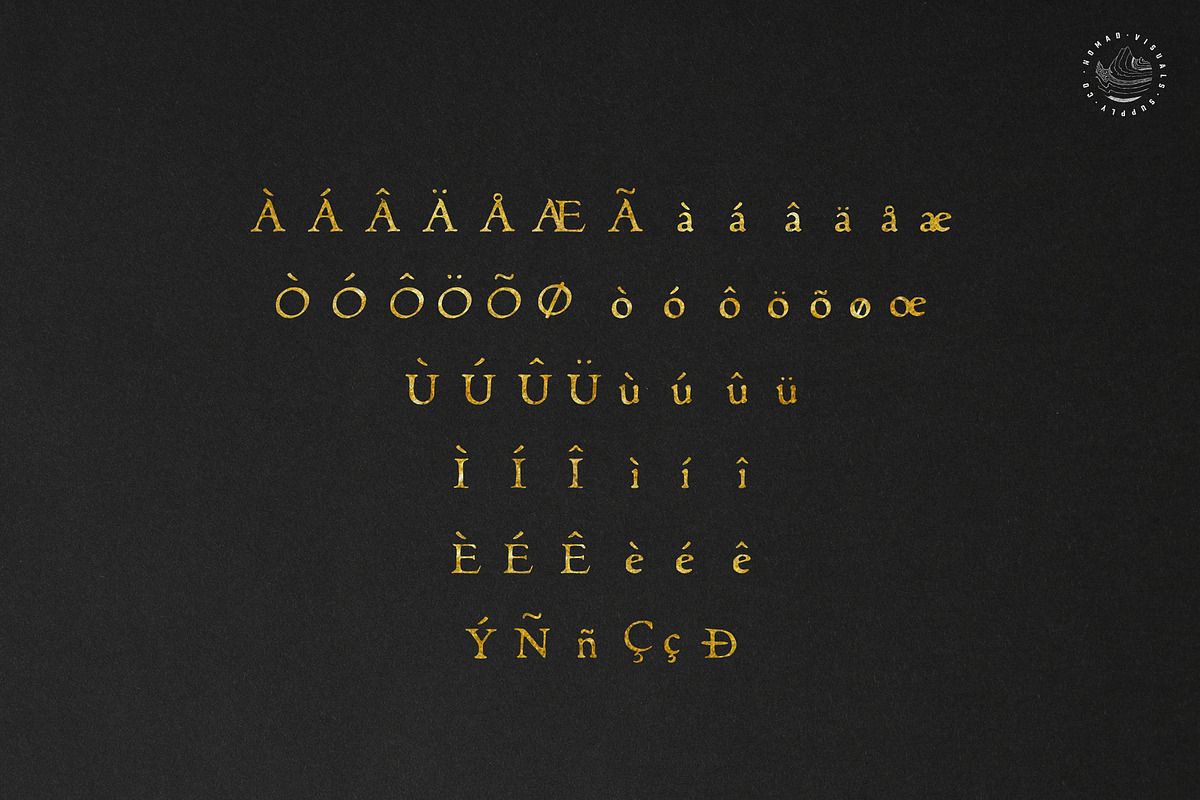 Alchemion - Display Serif Font, a Serif Font by Nomad Visuals (Photo 5 of 9)
