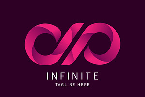 Infinite Gradient Style Logo Design, a Branding & Logo Template by Morvana Crew
