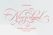 Newzerland Script, a Script Font by Romiecreative (Thumbnail 1 of 12)