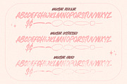 MILKBAR BRUSH Font, a Font by Cameron Humphries (Thumbnail 7 of 8)
