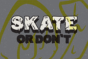 Toxic Font, a Sans Serif Font by Joshua Swain (Thumbnail 8 of 9)