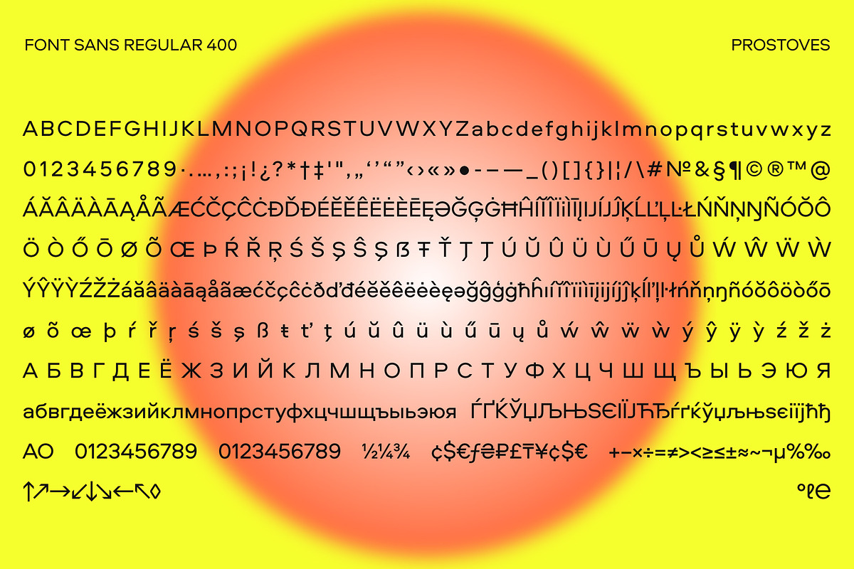 Prostoves - Geometric Neo-Grotesque, a Sans Serif Font by Concepta Digital (Photo 11 of 12)