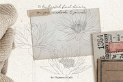 Lotus Blooms & Floral Arrangements, an Illustration by Pigment Café (Thumbnail 2 of 3)
