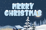 Snowky Brush, a Font by Letterara (Thumbnail 2 of 8)