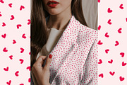 Cute Tiny Red Hearts, a Pattern Graphic by MalyskaStudio (Thumbnail 8 of 8)