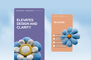 3D Fuzzy Floral Illustration, an Object Graphic by Illustrava (Thumbnail 4 of 7)