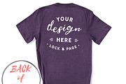 Back Of T-Shirt BC3001 Mockup Bundle, a Shirt Mockup by lock and page (Thumbnail 49 of 88)