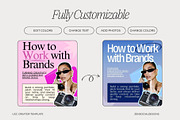 Pink UGC Creator Instagram Template, a Social Media Template by ZenSocialDesigns (Thumbnail 6 of 9)