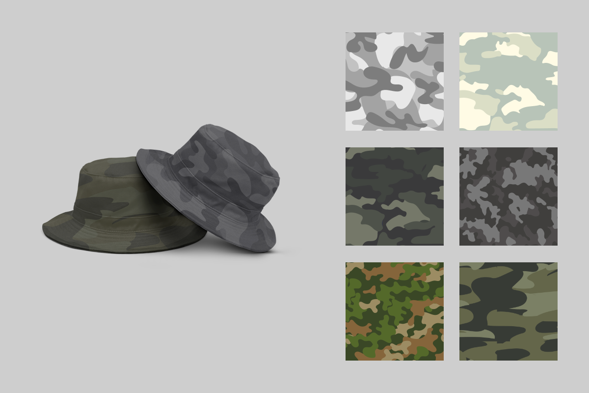 Best Camouflage Vector Patterns, a Pattern Graphic by wowpatterns (Photo 2 of 6)