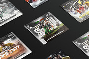 5 Soccer Flyer Template, a Flyer Template by OnurDemircan (Thumbnail 3 of 6)