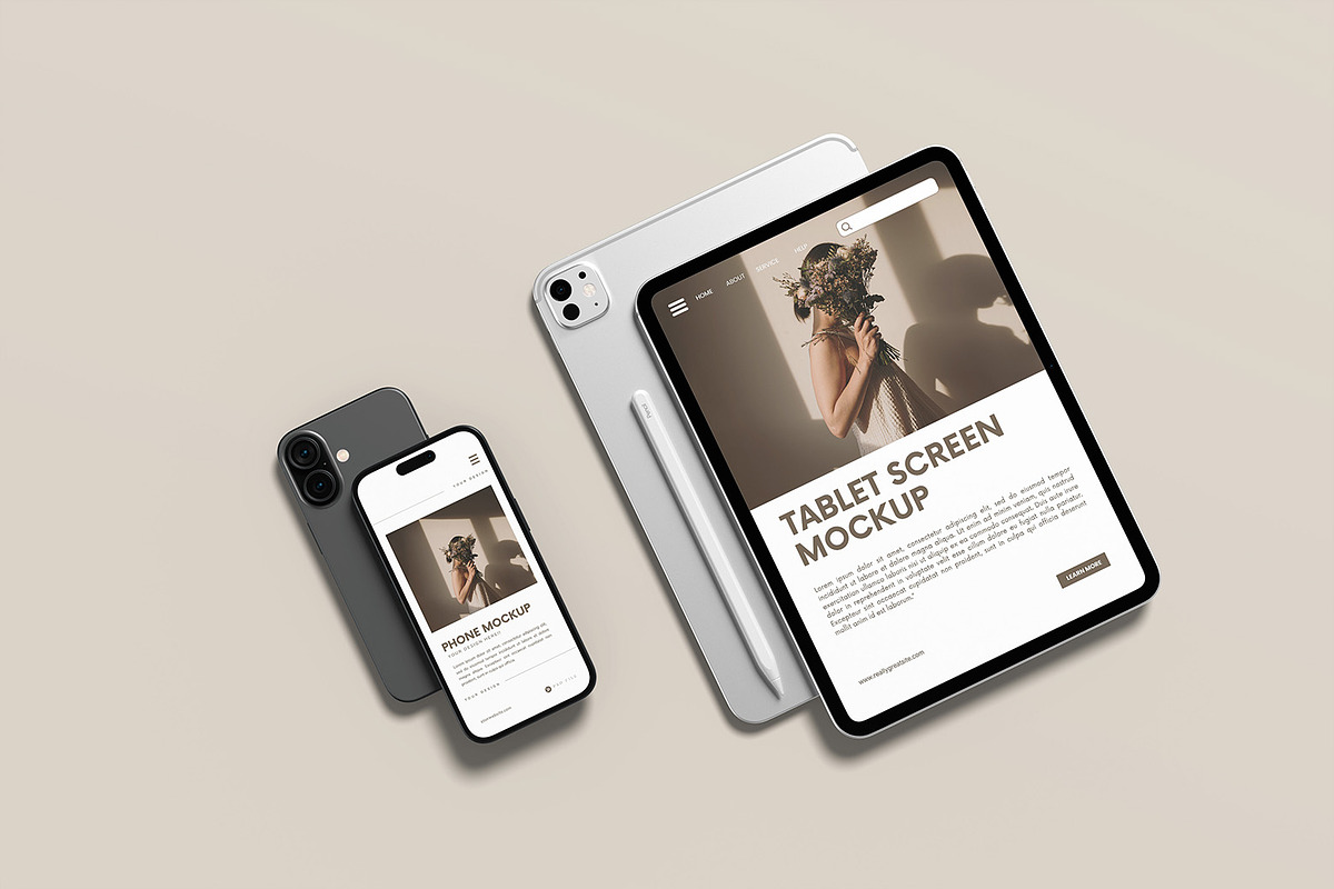 Multi Device Mockup, a Device Mockup by ZifaraDesign (Photo 8 of 9)