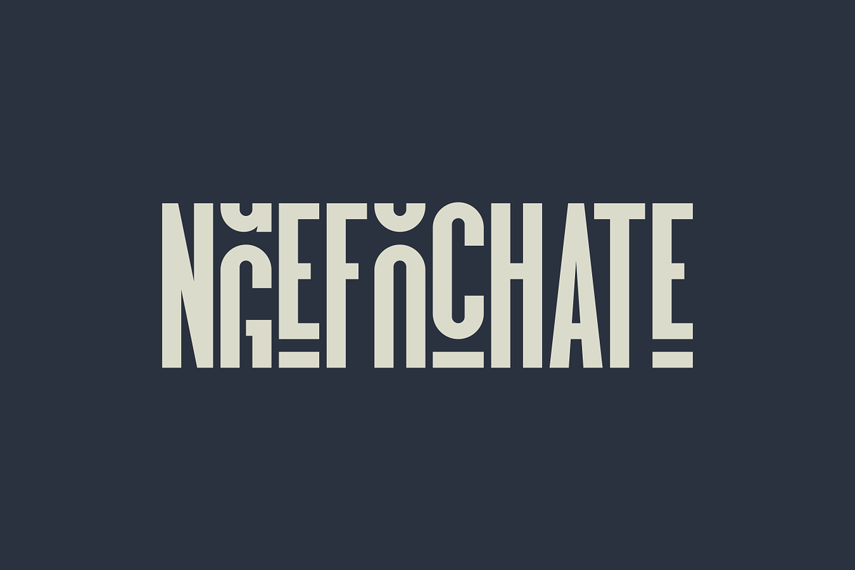 Hochate - Modern Luxury Typeface, a Font by Letterna (Photo 4 of 4)