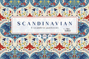Scandinavian Seamless Pattern, a Pattern Graphic by Olya Haifisch (Thumbnail 1 of 7)