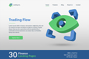 Finance Landing Pages, a Templates & Theme by Odeniz (Thumbnail 10 of 31)