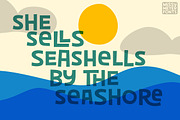 Dorky Laugh: a quirky fun font!, a Sans Serif Font by Missy Meyer (Thumbnail 6 of 8)