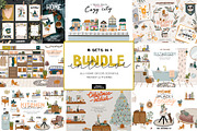 Home INTERIOR & House DECOR BUNDLE, an Object Graphic by Ruslana Lubenets (Thumbnail 1 of 41)