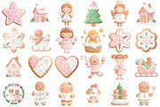 Christmas Gingerbread Png Clip Art, an Illustration by Daily.Designs (Thumbnail 5 of 5)